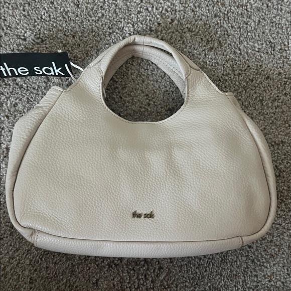 The Sak Handbags - The SAK-Rylan Mini Crossbody, Brand New in Stone Leather!